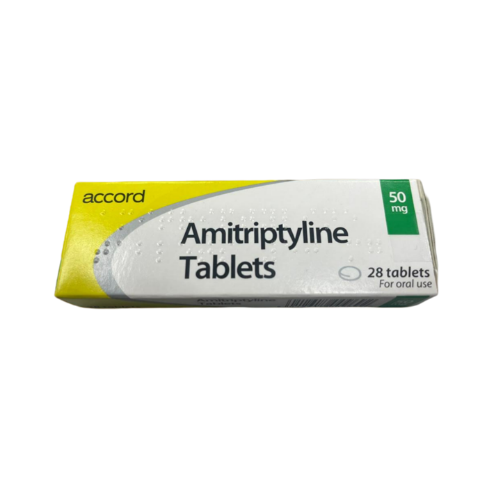 Amitriptyline 50mg Tablets (28 Tabs)