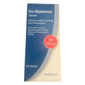 Co-dydramol 30/500mg Tablets (56 Tabs)