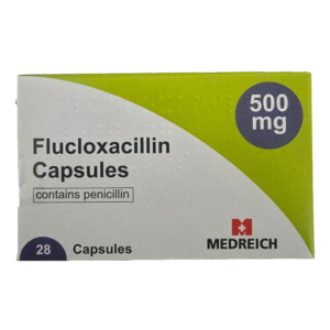 Flucloxacillin 500mg Capsules (28 Caps)