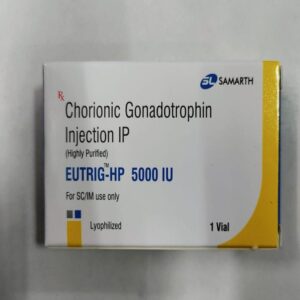 Chorionic Gonadotrophin Injection IP (EUTRIG-HP 5000 IU) Vial
