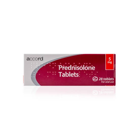 Prednisolone Tablets 5mg (28 Tablets)